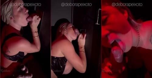 Video Vazado da Debora Peixoto chupando piroca de desconhecido na frente do corno