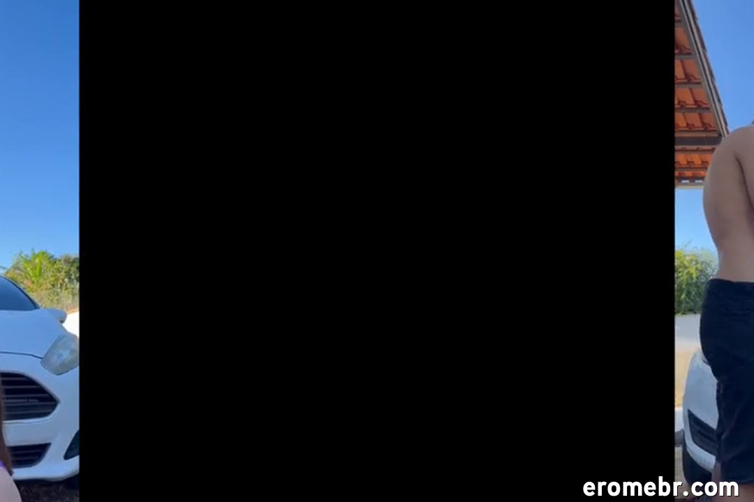 Adria Marcela transando e fazendo boquete ao ar livre