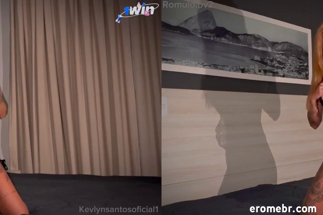 Kevlyn Santos sexo dando o cuzinho de quatro empinada