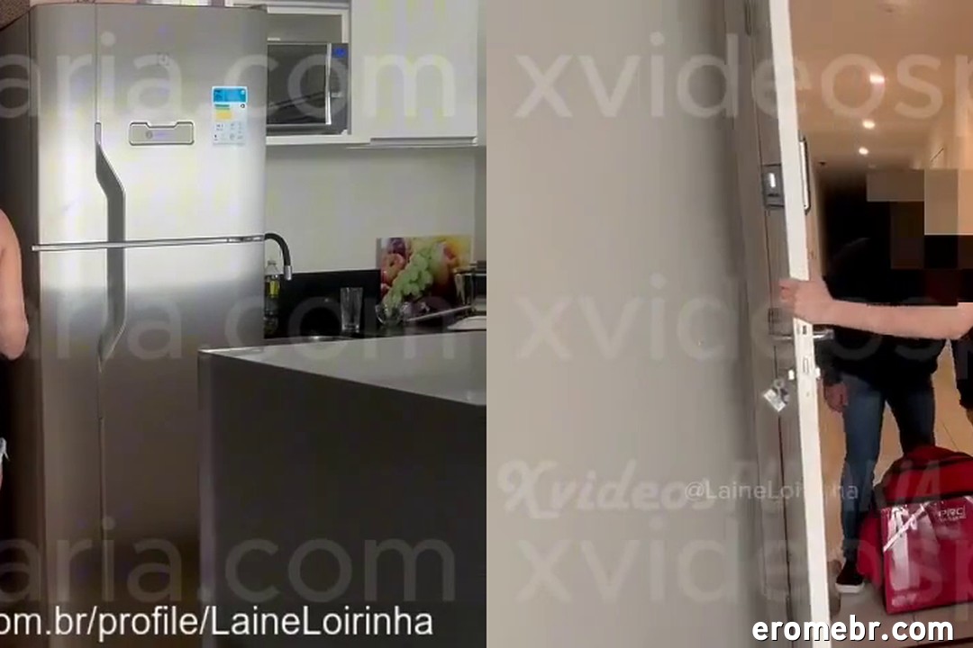 Laine Loirinha dando a buceta pro entregador do ifood