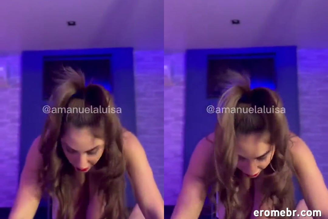 Manuela Luisa transando e ganhando gozada na boquinha