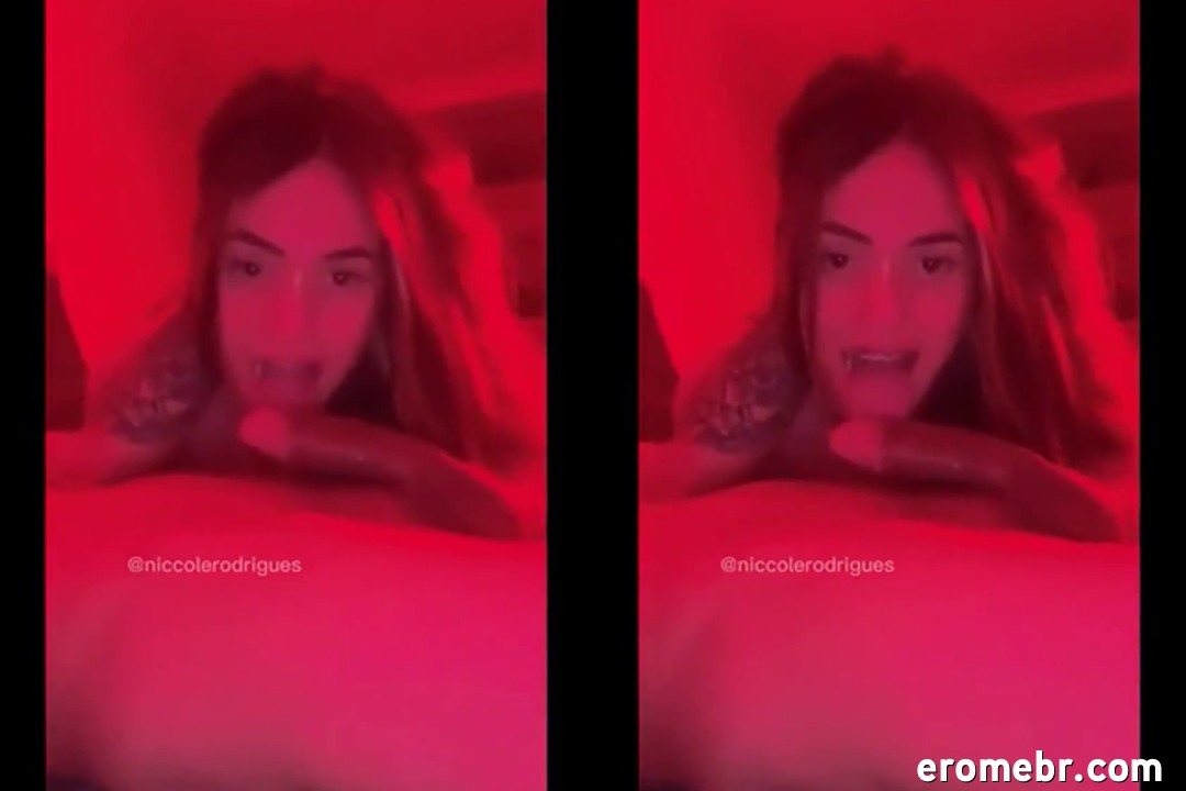 Niccole Rodrigues transando dando a buceta com vontade