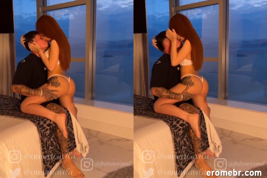 Pacco comendo com vontade a ruivinha gostosa Mari Avila