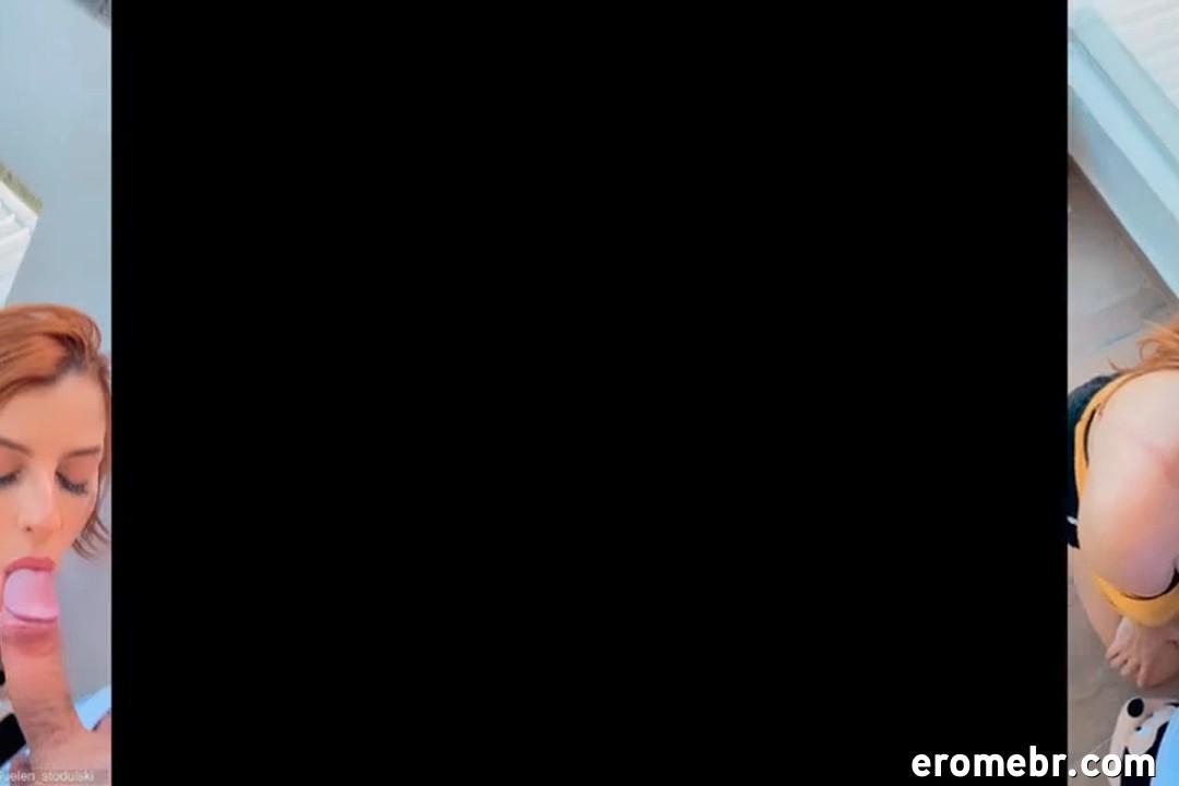 Suelen Stodulski fazendo sexo de quatro liberando a bucetinha