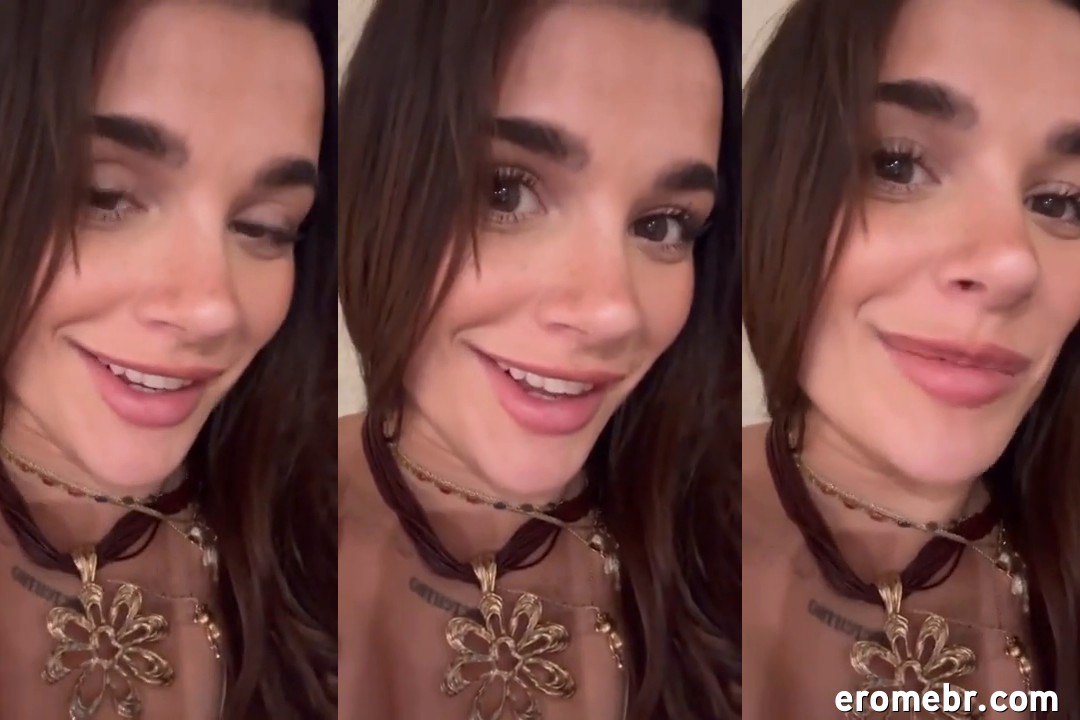 Gorgeous Brunnette exibindo o corpo e se masturbando com um vibrador